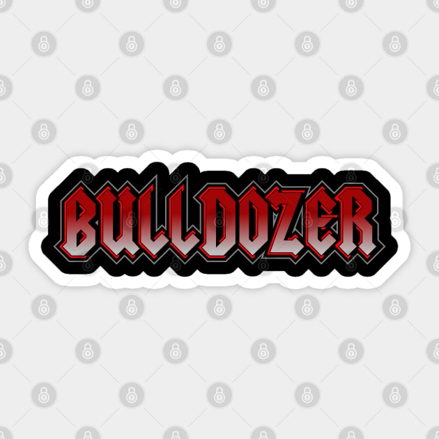 Bulldoser Sticker by Eggy's Blackberry Way